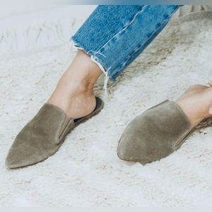 Jenni Kayne pony hair mule light brown size 37 - worn once